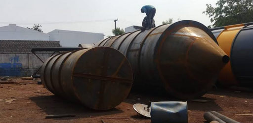 M/s Sai Deepthi Infratech is a Hyderabad based organization specializing in Fabrication Facility Works (Dust Collectors, Rotary Air Lock Valves, Screw Conveyors, Silos Fabrication Works, Erection Works and Pipe Line Works